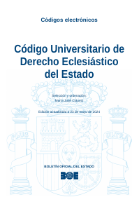 Código Universitario de Derecho Eclesiástico del Estado
