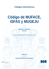 Código de MUFACE, ISFAS y MUGEJU