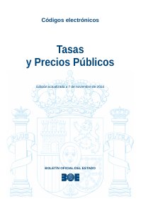 Tasas y Precios Públicos