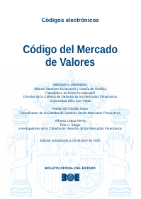 Código del Mercado de Valores