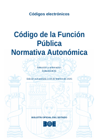 Código de la Función Pública Normativa Autonómica