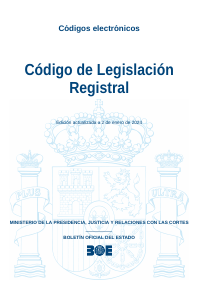 Código de Legislación Registral 