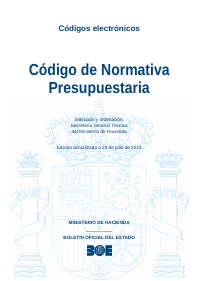 Código de Normativa Presupuestaria