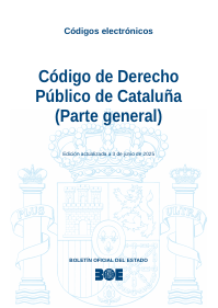 Código de Derecho Público de Cataluña  (Parte general)