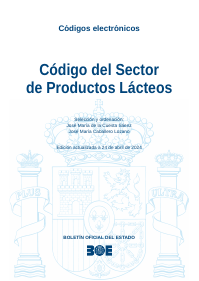 Código del Sector de Productos Lácteos