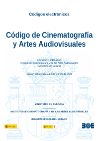 Código de Cinematografía y Artes Audiovisuales