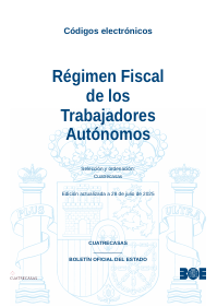 Régimen Fiscal de los Trabajadores Autónomos