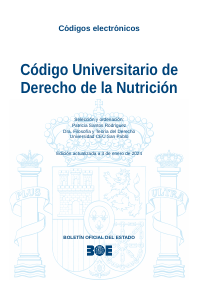 Código Universitario de Derecho de la Nutrición