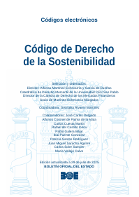 Código de Derecho de la Sostenibilidad