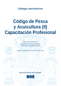 Código de Pesca y Acuicultura (II) Capacitación Profesional