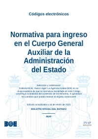 Normativa para ingreso en el Cuerpo General Auxiliar de la Administración del Estado