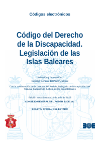 Código del Derecho de la Discapacidad. Legislación de las Islas Baleares