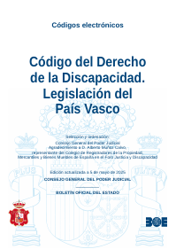 Código del Derecho de la Discapacidad. Legislación del País Vasco