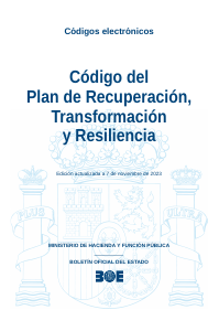 Código del Plan de Recuperación, Transformación y Resiliencia