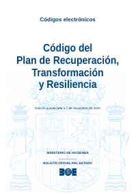 Código del Plan de Recuperación, Transformación y Resiliencia