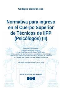 Normativa para ingreso en el Cuerpo Superior de Técnicos de IIPP (Psicólogos) (II)