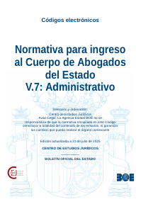 Normativa para ingreso al Cuerpo de Abogados del Estado V.7: Administrativo