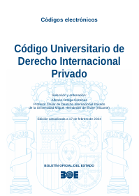 Código Universitario de Derecho Internacional Privado