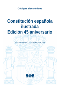 Constitución española ilustrada Edición 45 aniversario