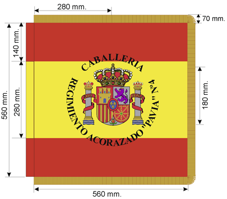 AZ FLAG Bandera de la Orden DE ALCÁNTARA 90x90cm para Palo Bandera Ejercito DE Francia 90 x 90 cm 