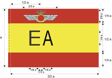 BANDERINA de DESPACHO Ejercito ESPAÑOL 14 x 21 cm AZ FLAG Bandera de Mesa de ESPAÑA TERCIOS MORADOS Viejos 21x14cm 