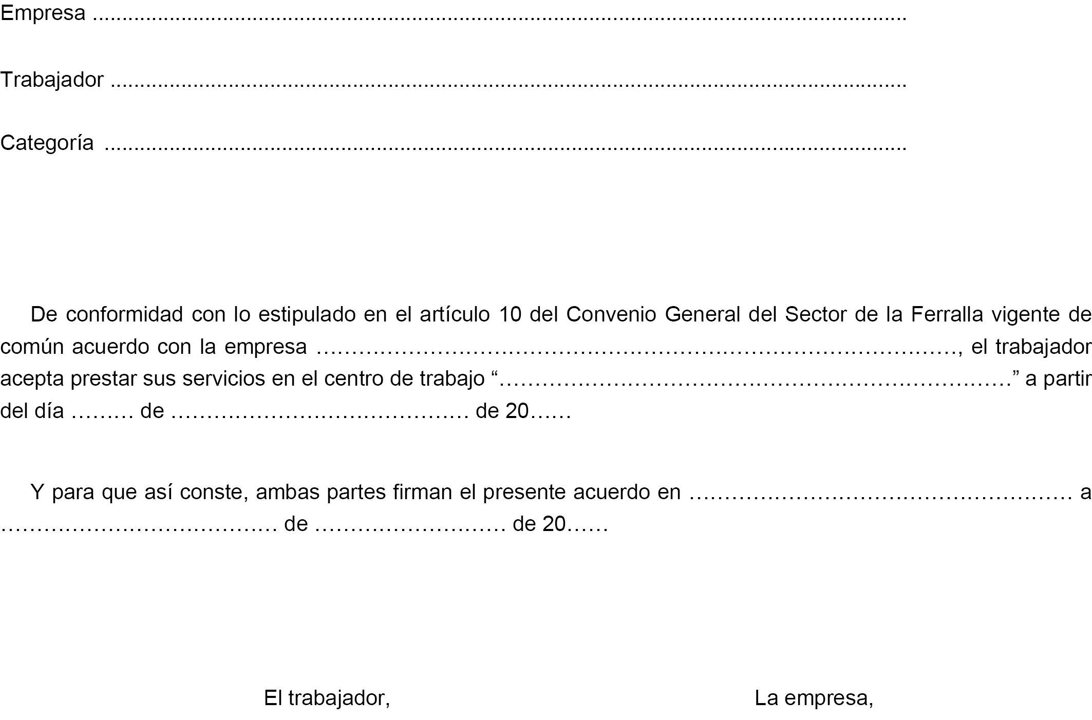 Ejemplo Carta Baja Voluntaria Sin Preaviso Modelo De Informe Images