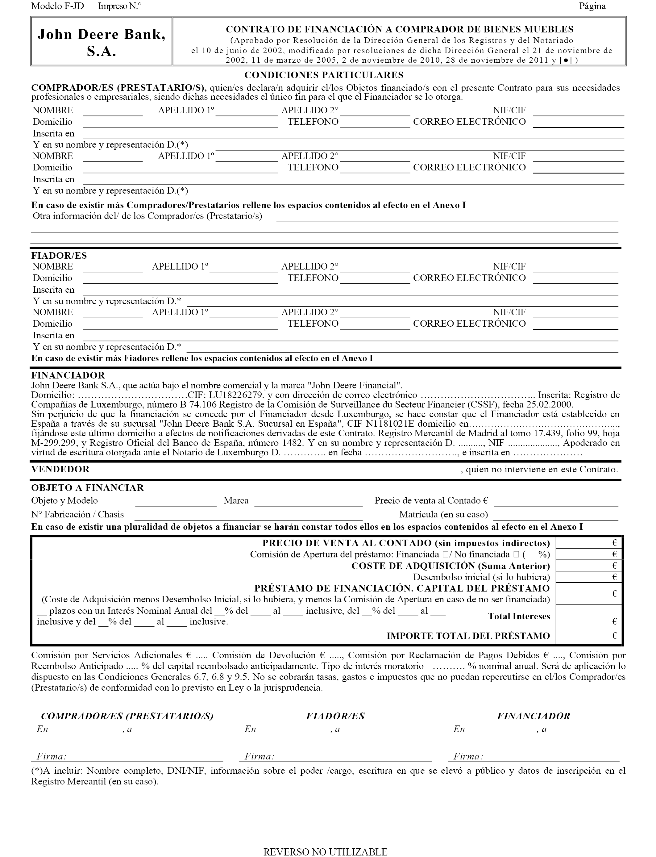 BOE-A-2019-4119 Resolución de 15 de febrero de 2019, de la Dirección  General de los Registros y del Notariado, por la que se aprueban las  modificaciones introducidas en el modelo de contrato de