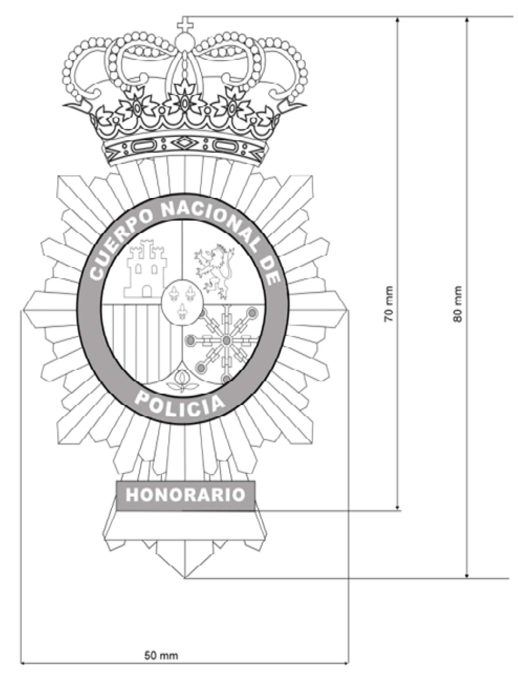 BOE-A-2020-6925 Real Decreto 613/2020, de 30 de junio, por el que se  establecen las distinciones de funcionaria o funcionario honorario y  miembro honorario de la Policía Nacional.