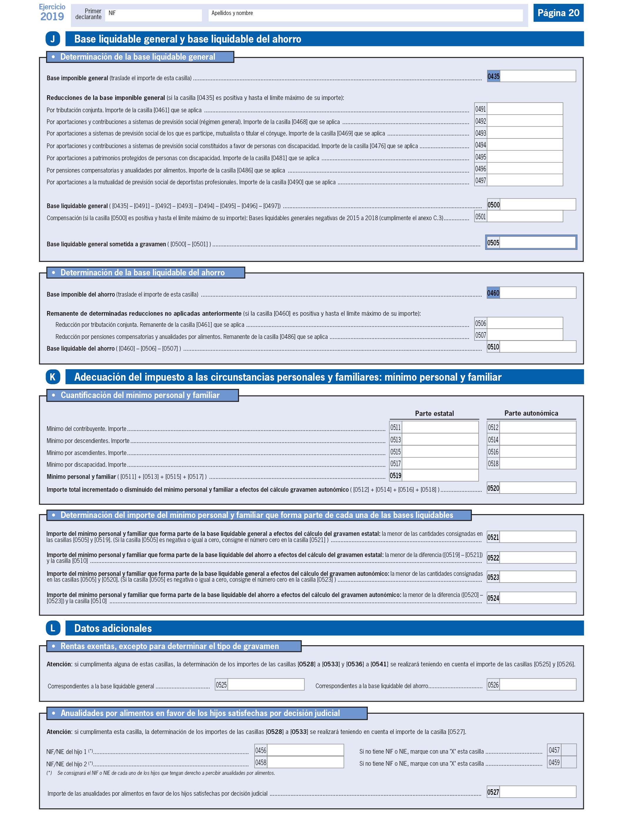 BOE-A-2020-3861 Orden HAC/253/2020, de 3 de marzo, por la que se aprueban  los modelos de declaración del Impuesto sobre la Renta de las Personas  Físicas y del Impuesto sobre el Patrimonio, ejercicio