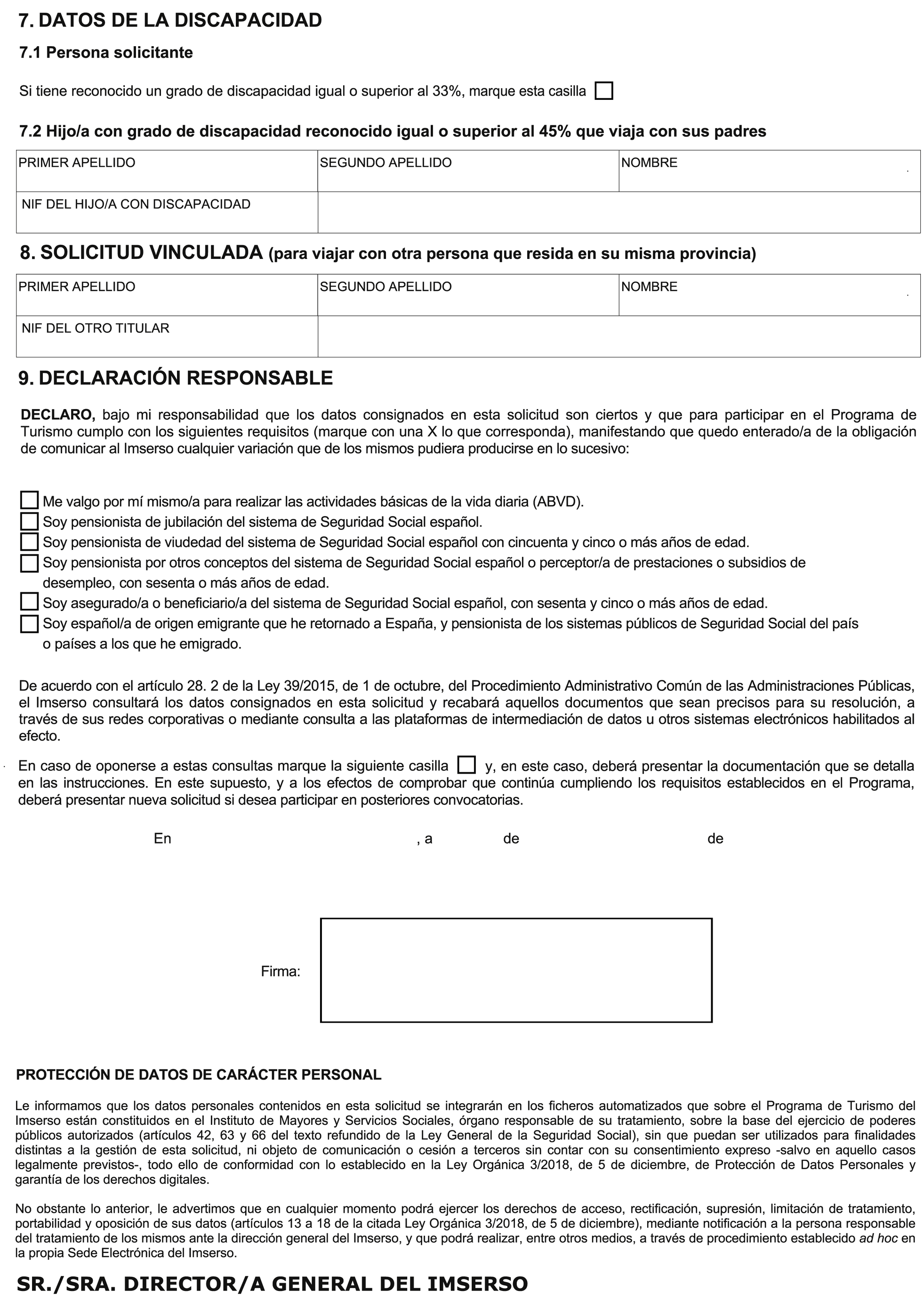 Respetuoso Amplificar Regreso BOE-A-2021-10871 Resolución de 17 de junio de 2021, del Instituto de Mayores y Servicios Sociales, por la que se convocan plazas para personas mayores que deseen participar en el Programa de Turismo. Respetuoso Amplificar Regreso BOE-A-2021-10871 Resolución de 17 de junio de 2021, del Instituto de Mayores y Servicios Sociales, por la que se convocan plazas para personas mayores que deseen participar en el Programa de Turismo.