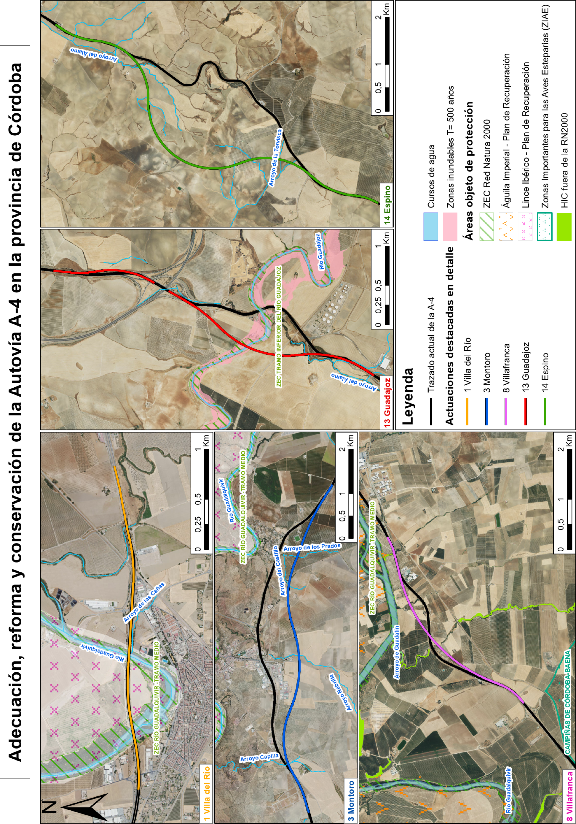 Imagen del artículo Resolución de 4 de octubre de 2024, de la Dirección General de Calidad y Evaluación Ambiental, por la que se formula declaración de impacto ambiental del proyecto «Adecuación, reforma y conservación del corredor de Andalucía. Autovía A-4 P.PK.K. 347,5 a 435,6. Tramo: límite de provincia de Jaén-Límite de provincia de Sevilla».