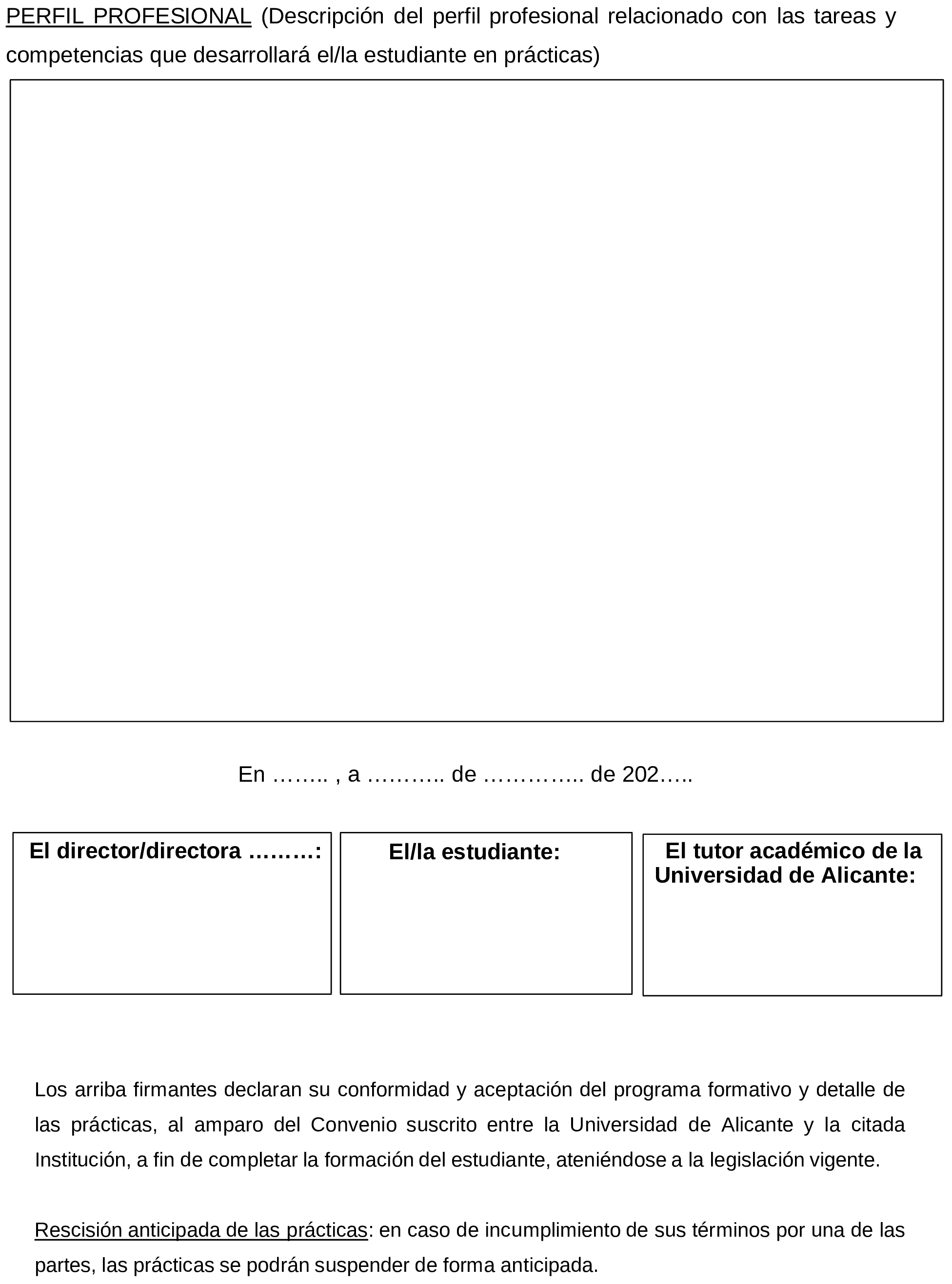 Imagen del artículo Resolución de 23 de octubre de 2024, de la Secretaría General Técnica, por la que se publica el Convenio con la Universidad de Alicante, para la realización de prácticas académicas de los alumnos de grado y de posgrado en el ámbito de la Consejería de Educación en Portugal.