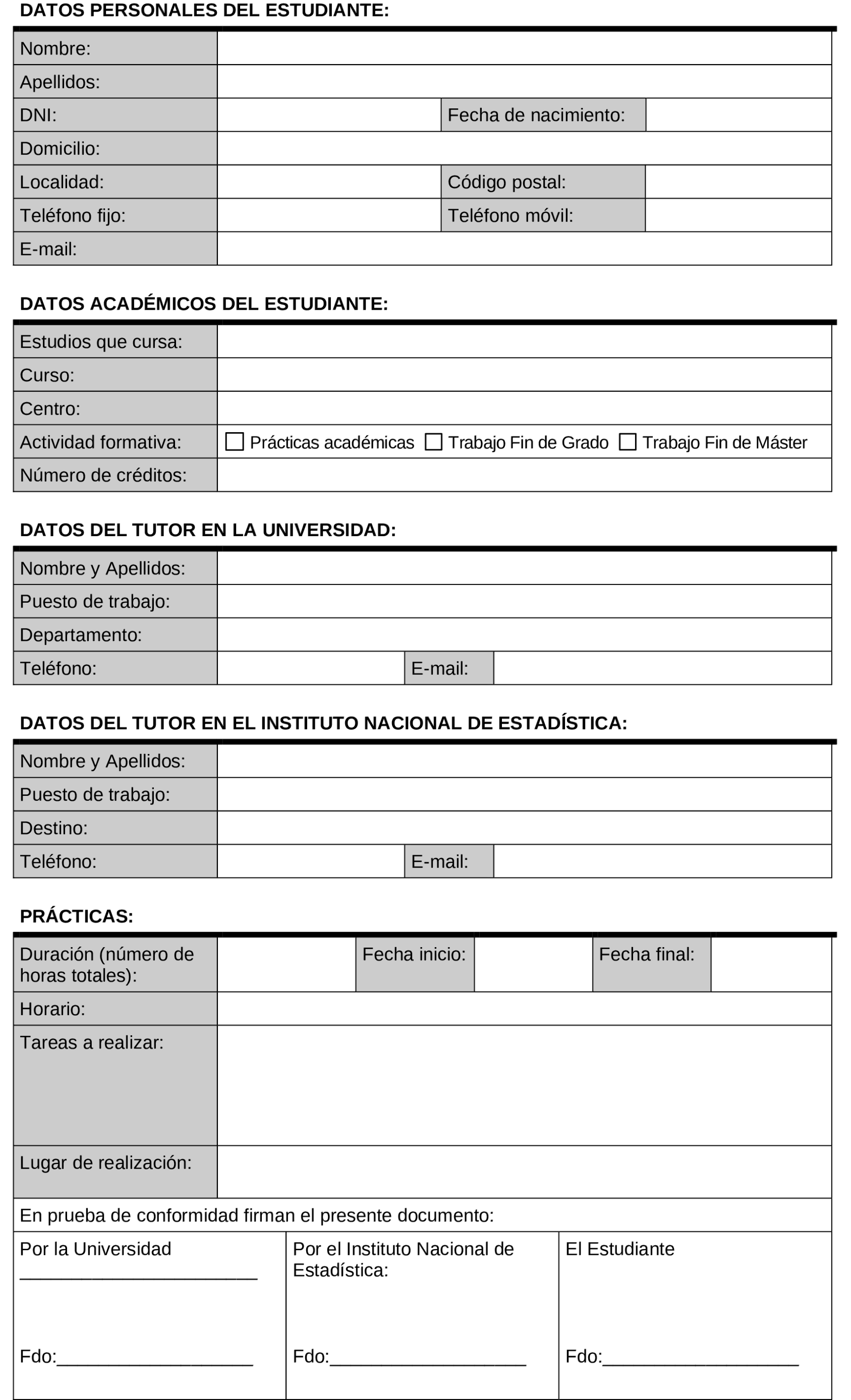 Imagen del artículo Resolución de 31 de octubre de 2024, del Instituto Nacional de Estadística, por la que se publica el Convenio con la Universidad de Castilla-La Mancha, para la realización de prácticas académicas no retribuidas.