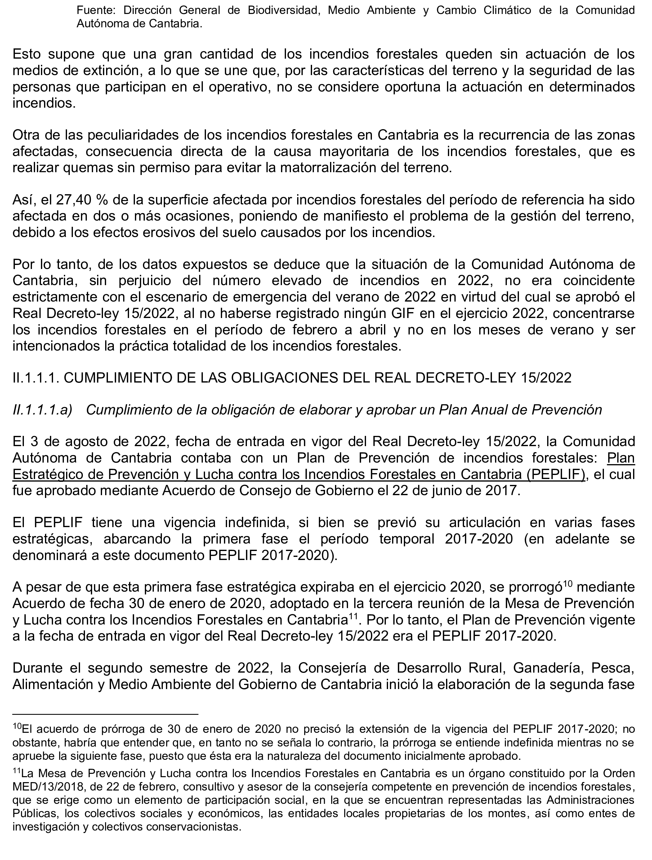 Imagen del artículo Resolución de 17 de septiembre de 2024, aprobada por la Comisión Mixta para las Relaciones con el Tribunal de Cuentas, en relación con el Informe de fiscalización ¿Han adaptado las Comunidades Autónomas de Cantabria y Extremadura sus planes de prevención, vigilancia y extinción de incendios forestales a las condiciones actuales de expansión y de desestacionalización de los incendios?