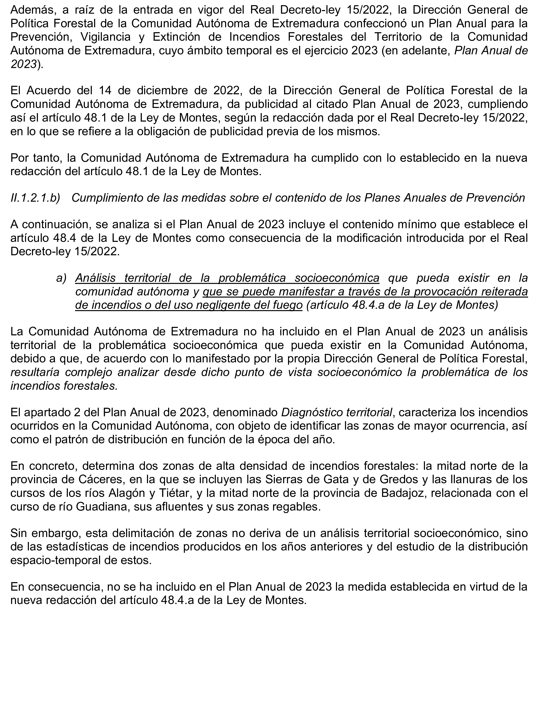 Imagen del artículo Resolución de 17 de septiembre de 2024, aprobada por la Comisión Mixta para las Relaciones con el Tribunal de Cuentas, en relación con el Informe de fiscalización ¿Han adaptado las Comunidades Autónomas de Cantabria y Extremadura sus planes de prevención, vigilancia y extinción de incendios forestales a las condiciones actuales de expansión y de desestacionalización de los incendios?