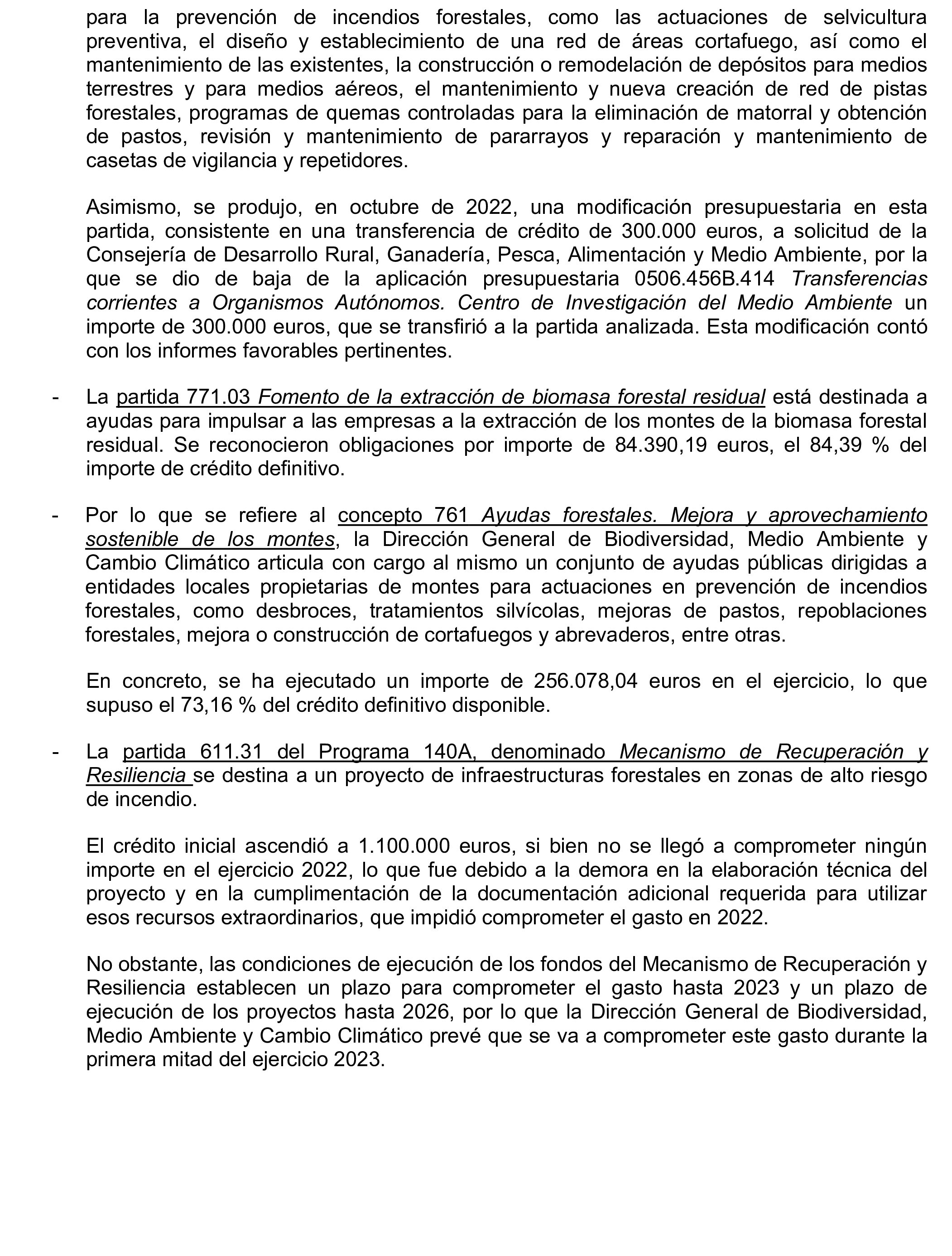 Imagen del artículo Resolución de 17 de septiembre de 2024, aprobada por la Comisión Mixta para las Relaciones con el Tribunal de Cuentas, en relación con el Informe de fiscalización ¿Han adaptado las Comunidades Autónomas de Cantabria y Extremadura sus planes de prevención, vigilancia y extinción de incendios forestales a las condiciones actuales de expansión y de desestacionalización de los incendios?