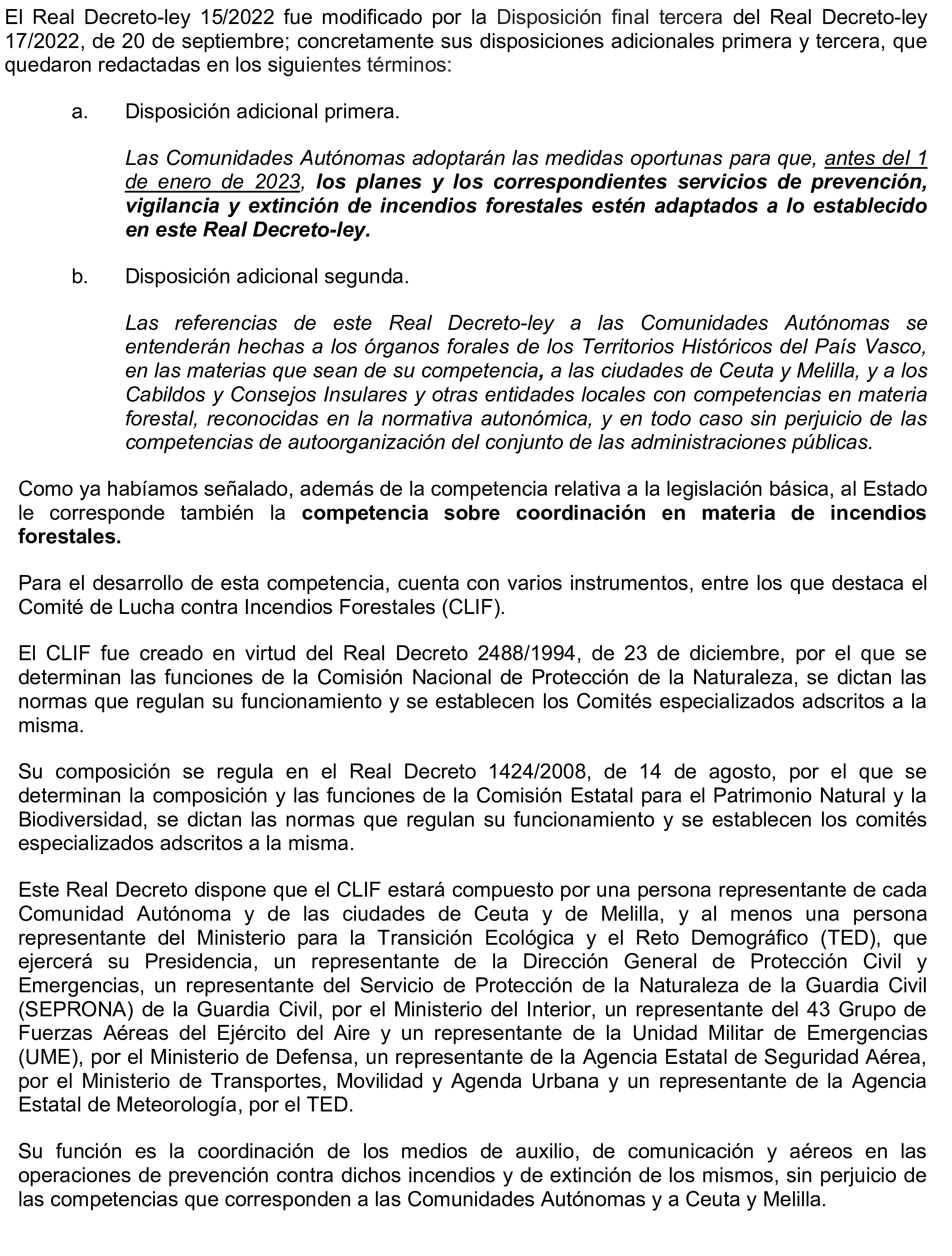 Imagen del artículo Resolución de 17 de septiembre de 2024, aprobada por la Comisión Mixta para las Relaciones con el Tribunal de Cuentas, en relación con el Informe de fiscalización ¿Han adaptado las Comunidades Autónomas de Cantabria y Extremadura sus planes de prevención, vigilancia y extinción de incendios forestales a las condiciones actuales de expansión y de desestacionalización de los incendios?