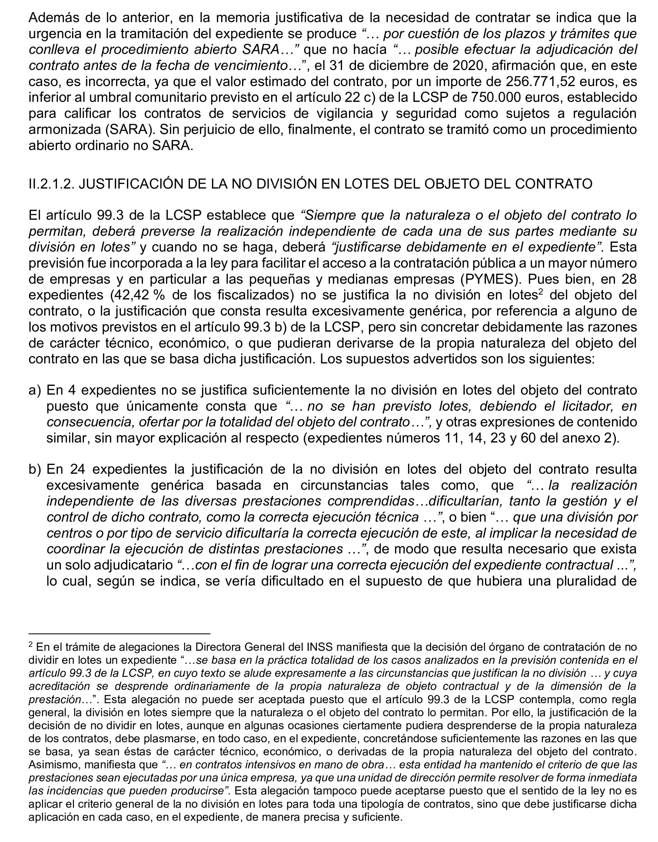 Imagen del artículo Resolución de 17 de septiembre de 2024, aprobada por la Comisión Mixta para las Relaciones con el Tribunal de Cuentas, en relación con el Informe de fiscalización de la contratación celebrada por el Instituto Nacional de la Seguridad Social, ejercicio 2021.
