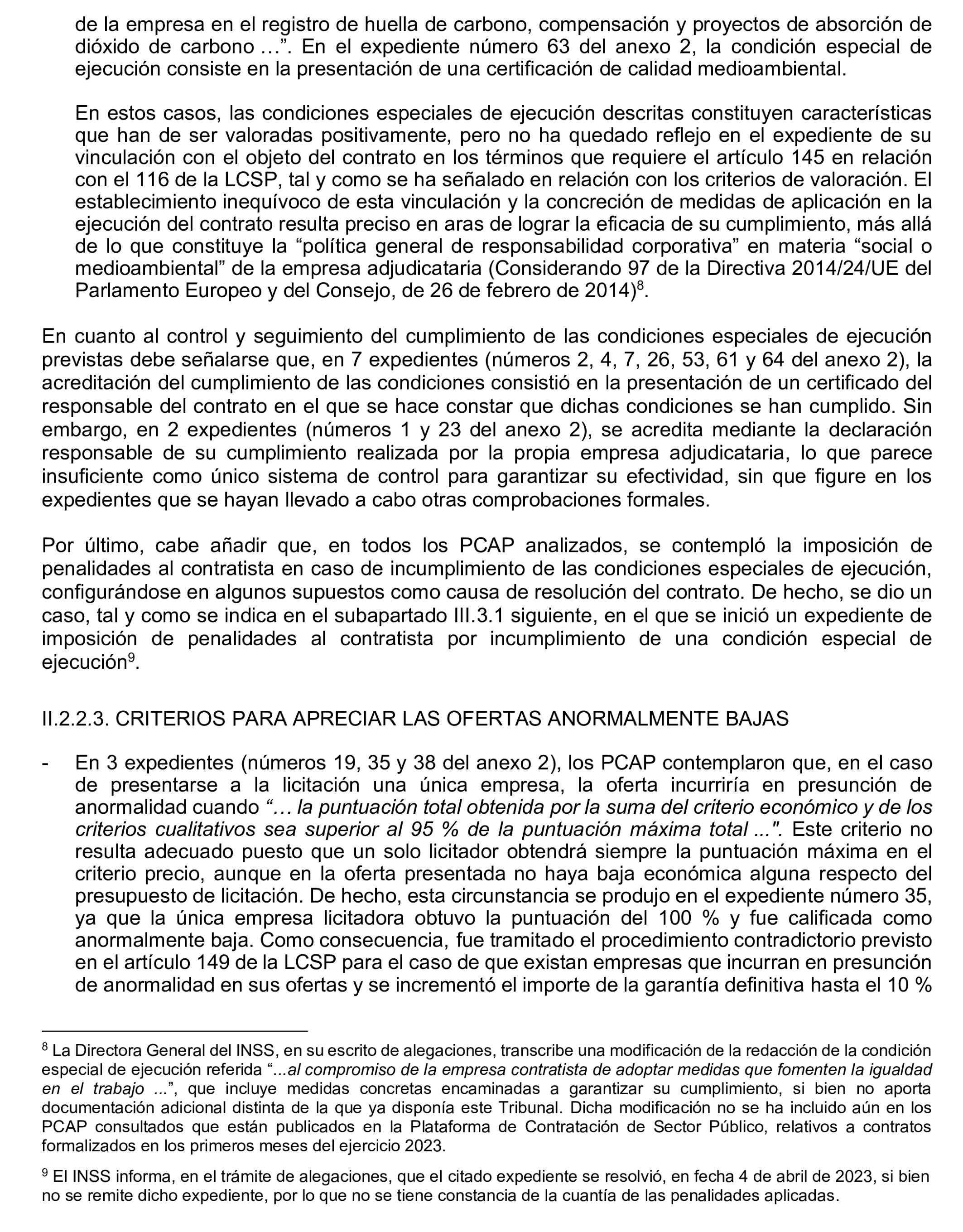 Imagen del artículo Resolución de 17 de septiembre de 2024, aprobada por la Comisión Mixta para las Relaciones con el Tribunal de Cuentas, en relación con el Informe de fiscalización de la contratación celebrada por el Instituto Nacional de la Seguridad Social, ejercicio 2021.