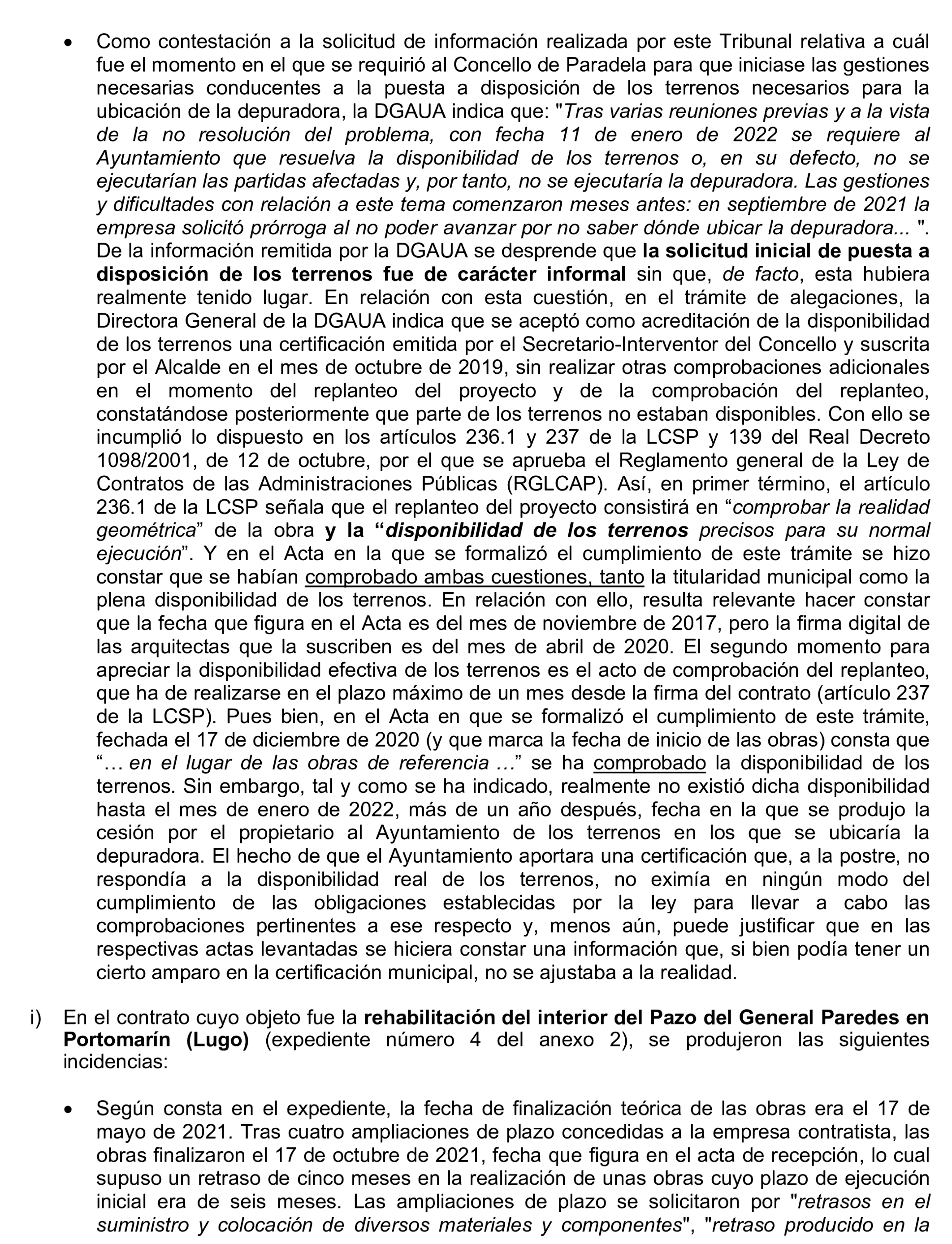 Imagen del artículo Resolución de 17 de septiembre de 2024, aprobada por la Comisión Mixta para las Relaciones con el Tribunal de Cuentas, en relación con el Informe de fiscalización de la contratación celebrada en ejecución del Programa 261O «Ordenación y fomento de la edificación», ejercicio 2021.