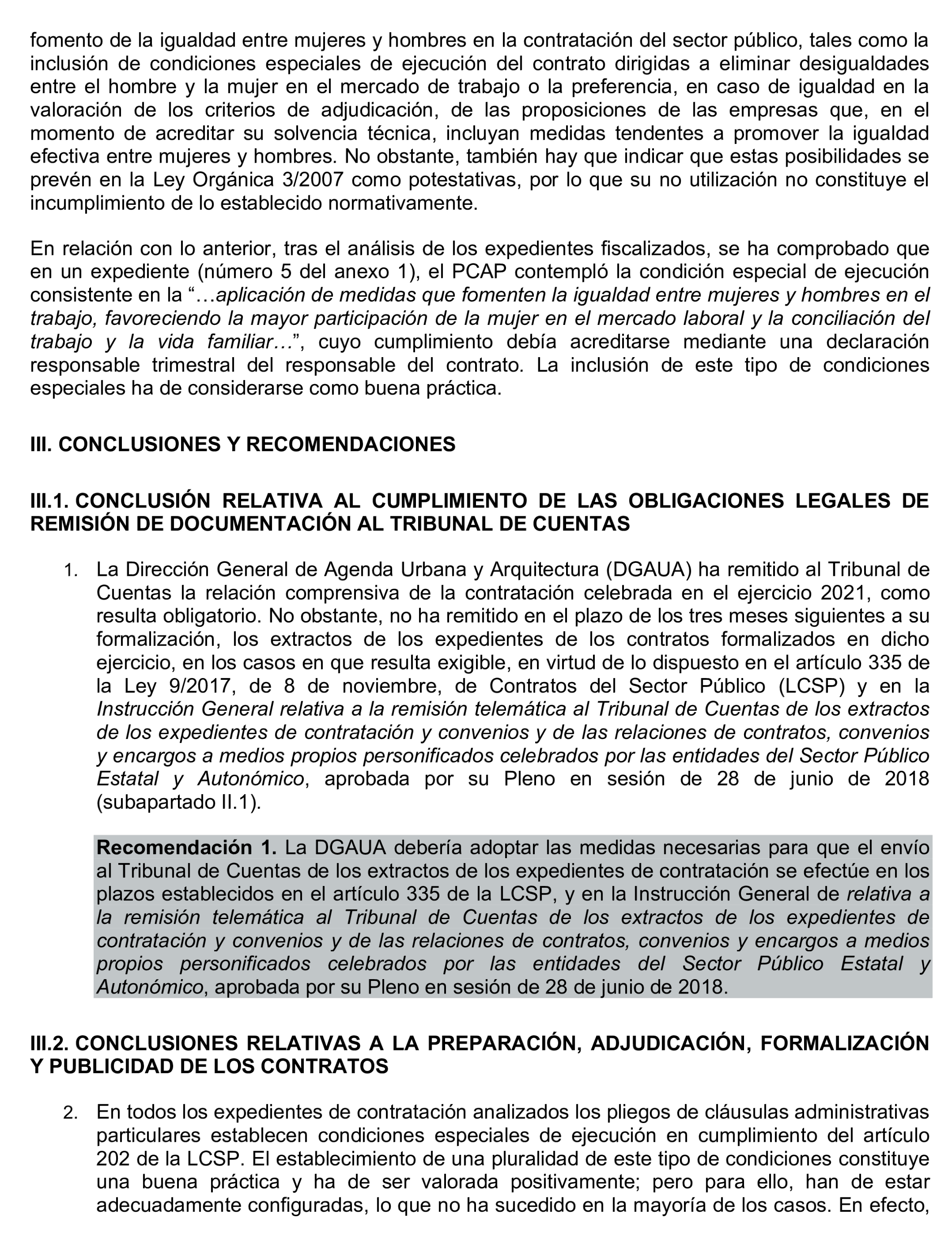 Imagen del artículo Resolución de 17 de septiembre de 2024, aprobada por la Comisión Mixta para las Relaciones con el Tribunal de Cuentas, en relación con el Informe de fiscalización de la contratación celebrada en ejecución del Programa 261O «Ordenación y fomento de la edificación», ejercicio 2021.
