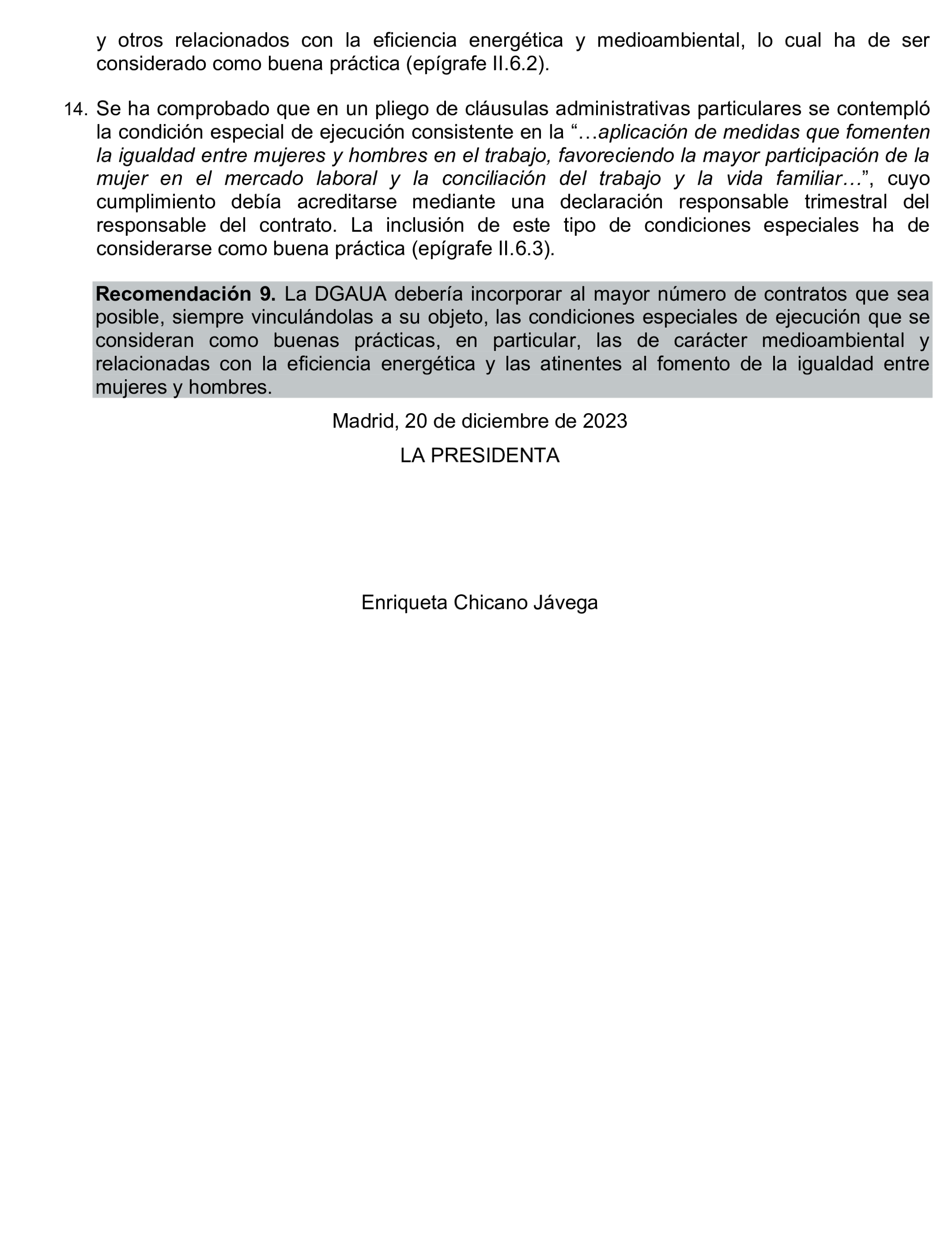 Imagen del artículo Resolución de 17 de septiembre de 2024, aprobada por la Comisión Mixta para las Relaciones con el Tribunal de Cuentas, en relación con el Informe de fiscalización de la contratación celebrada en ejecución del Programa 261O «Ordenación y fomento de la edificación», ejercicio 2021.