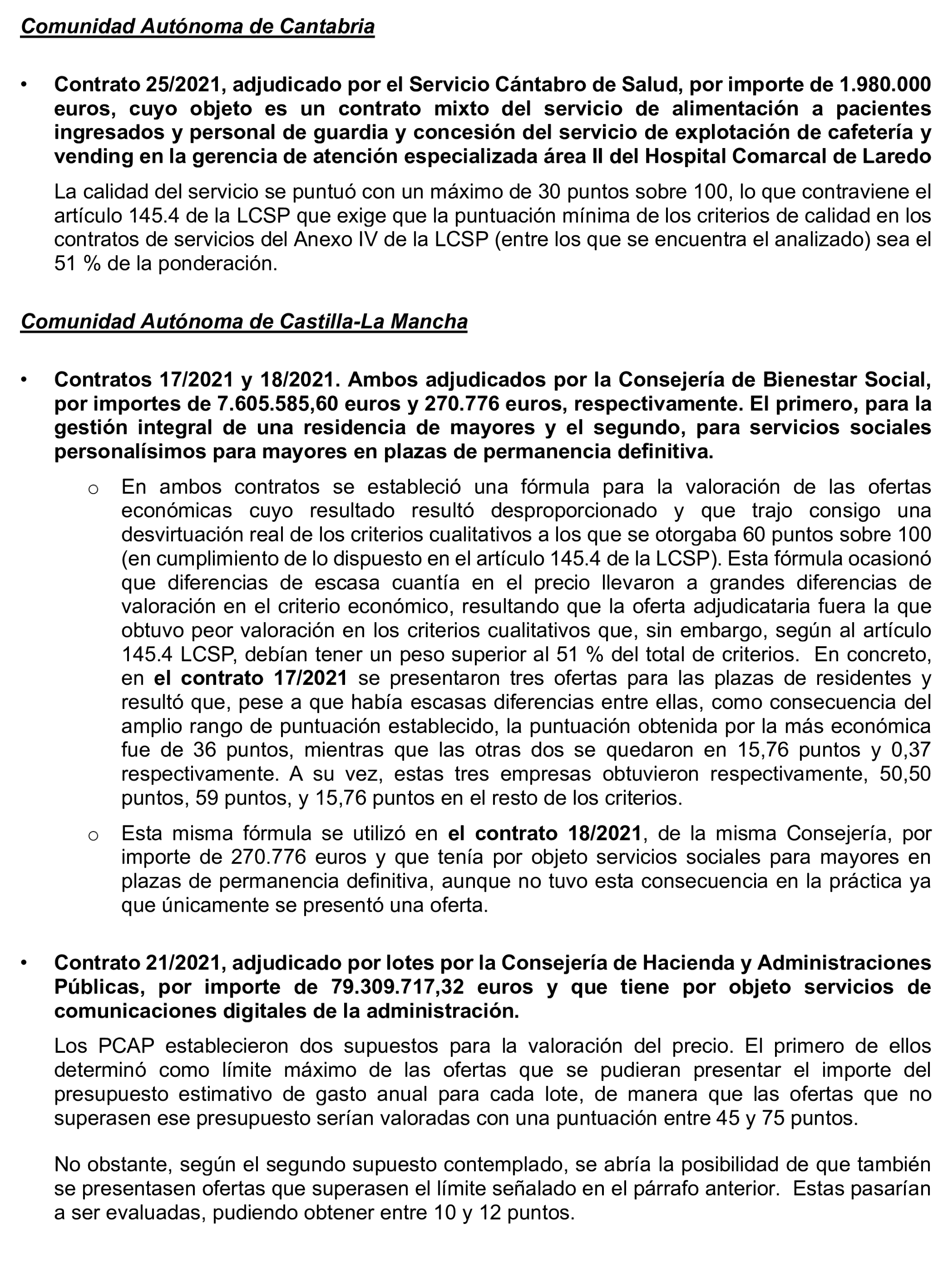 Imagen del artículo Resolución de 17 de septiembre de 2024, aprobada por la Comisión Mixta para las Relaciones con el Tribunal de Cuentas, en relación con el Informe de fiscalización de la contratación de las comunidades autónomas y ciudades autónomas sin órgano de control externo propio, ejercicio 2021.