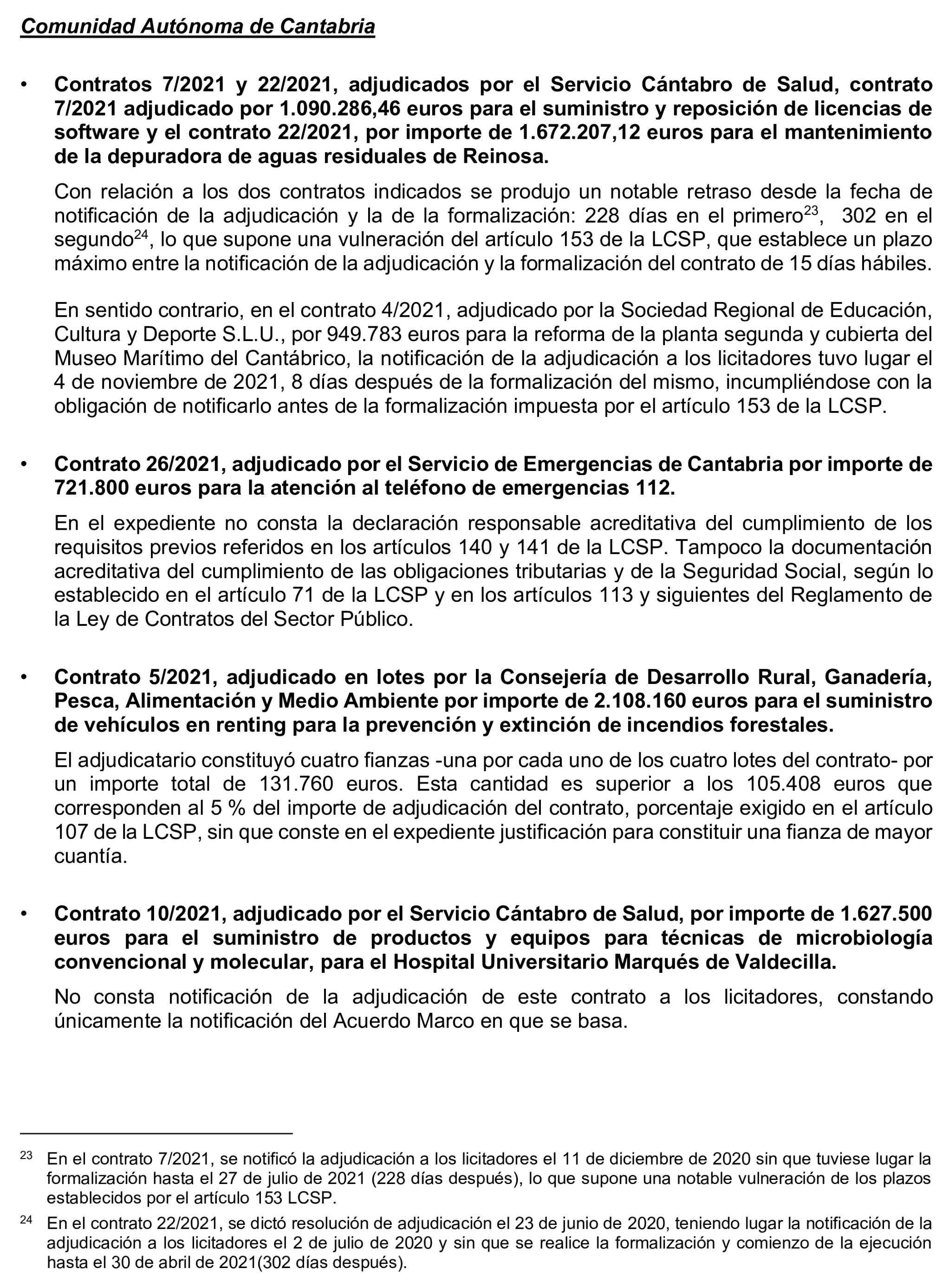 Imagen del artículo Resolución de 17 de septiembre de 2024, aprobada por la Comisión Mixta para las Relaciones con el Tribunal de Cuentas, en relación con el Informe de fiscalización de la contratación de las comunidades autónomas y ciudades autónomas sin órgano de control externo propio, ejercicio 2021.