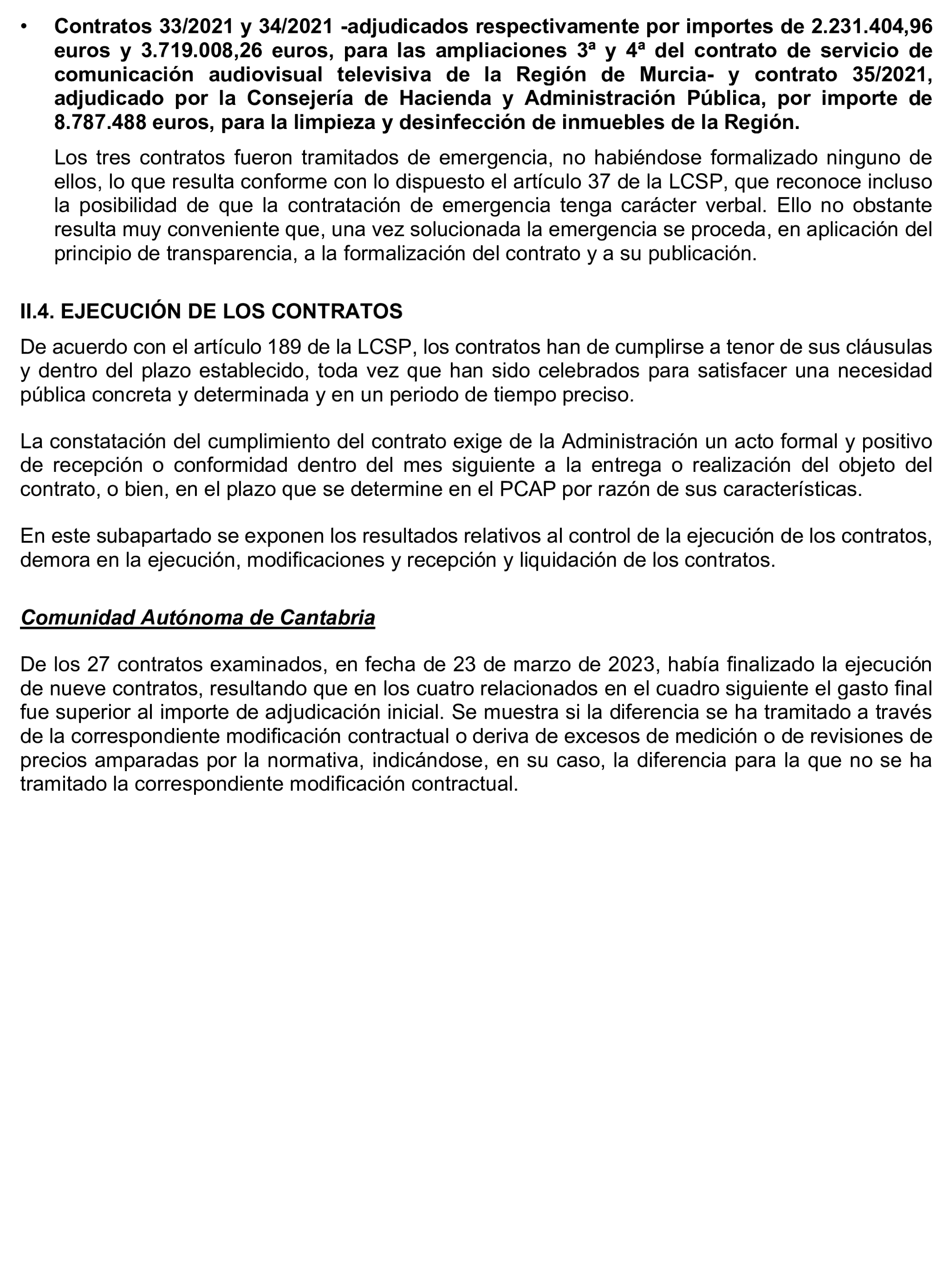 Imagen del artículo Resolución de 17 de septiembre de 2024, aprobada por la Comisión Mixta para las Relaciones con el Tribunal de Cuentas, en relación con el Informe de fiscalización de la contratación de las comunidades autónomas y ciudades autónomas sin órgano de control externo propio, ejercicio 2021.