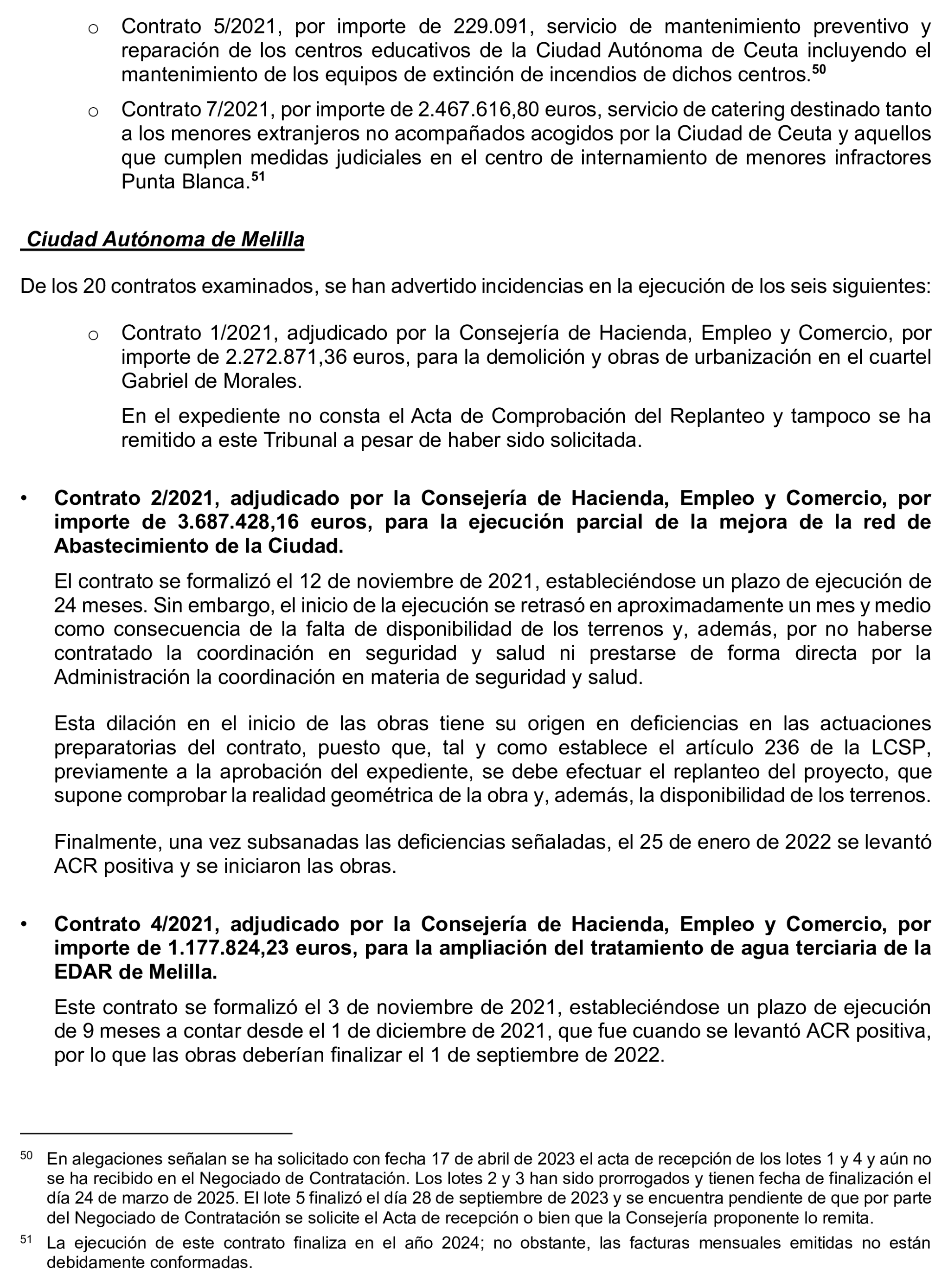 Imagen del artículo Resolución de 17 de septiembre de 2024, aprobada por la Comisión Mixta para las Relaciones con el Tribunal de Cuentas, en relación con el Informe de fiscalización de la contratación de las comunidades autónomas y ciudades autónomas sin órgano de control externo propio, ejercicio 2021.