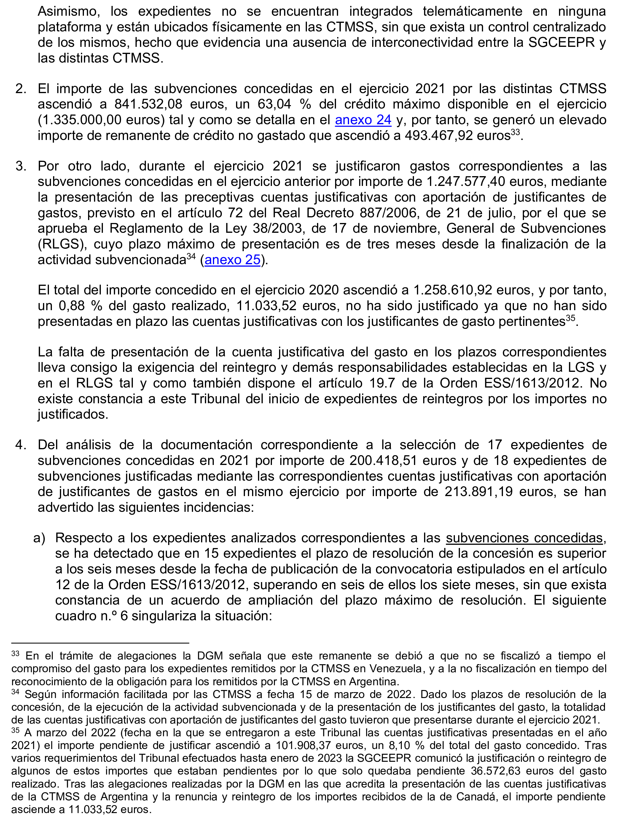 Imagen del artículo Resolución de 17 de septiembre de 2024, aprobada por la Comisión Mixta para las Relaciones con el Tribunal de Cuentas, en relación con el Informe de fiscalización de la gestión de las pensiones, prestaciones y ayudas justificadas en el ejercicio 2021 con cargo al Programa 231B «Acciones en favor de los emigrantes».