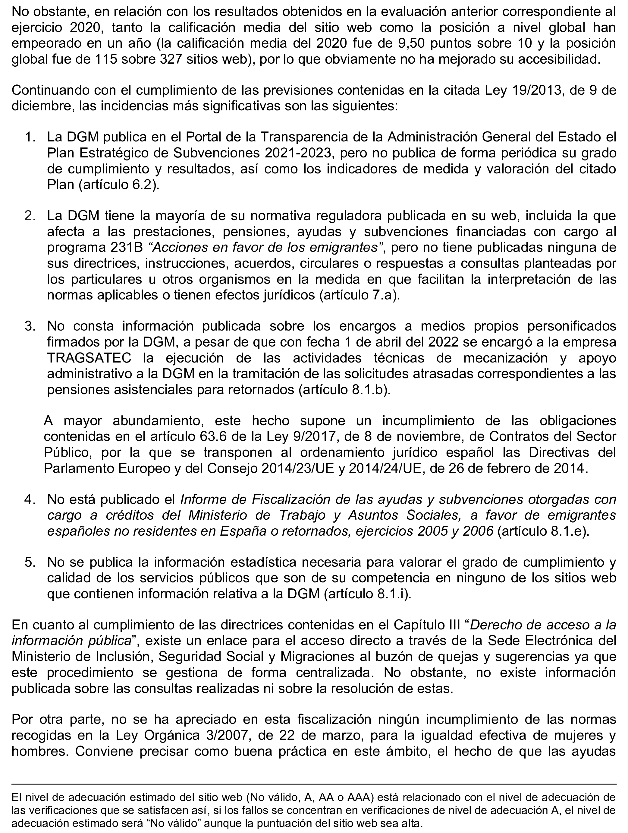 Imagen del artículo Resolución de 17 de septiembre de 2024, aprobada por la Comisión Mixta para las Relaciones con el Tribunal de Cuentas, en relación con el Informe de fiscalización de la gestión de las pensiones, prestaciones y ayudas justificadas en el ejercicio 2021 con cargo al Programa 231B «Acciones en favor de los emigrantes».