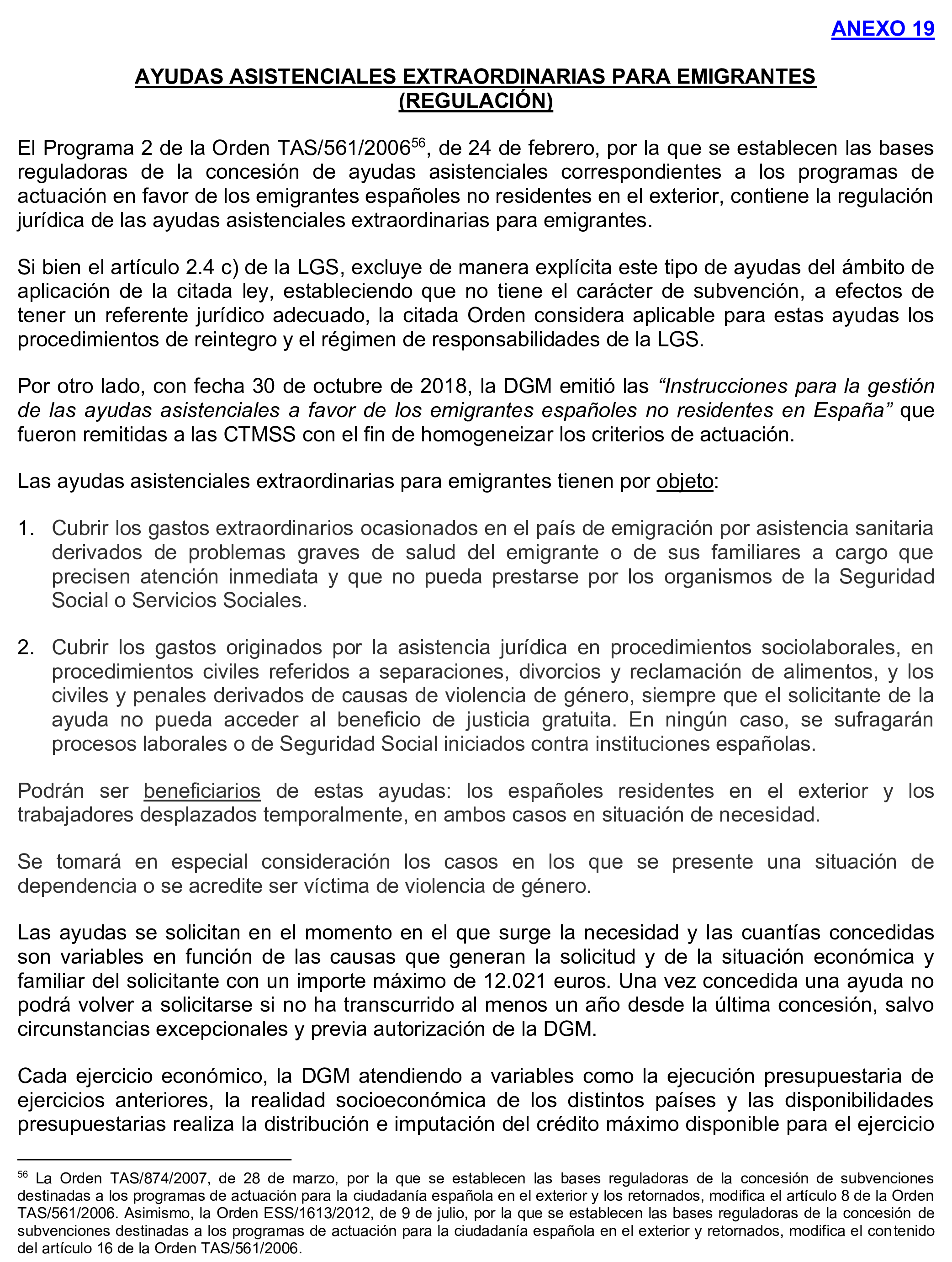 Imagen del artículo Resolución de 17 de septiembre de 2024, aprobada por la Comisión Mixta para las Relaciones con el Tribunal de Cuentas, en relación con el Informe de fiscalización de la gestión de las pensiones, prestaciones y ayudas justificadas en el ejercicio 2021 con cargo al Programa 231B «Acciones en favor de los emigrantes».