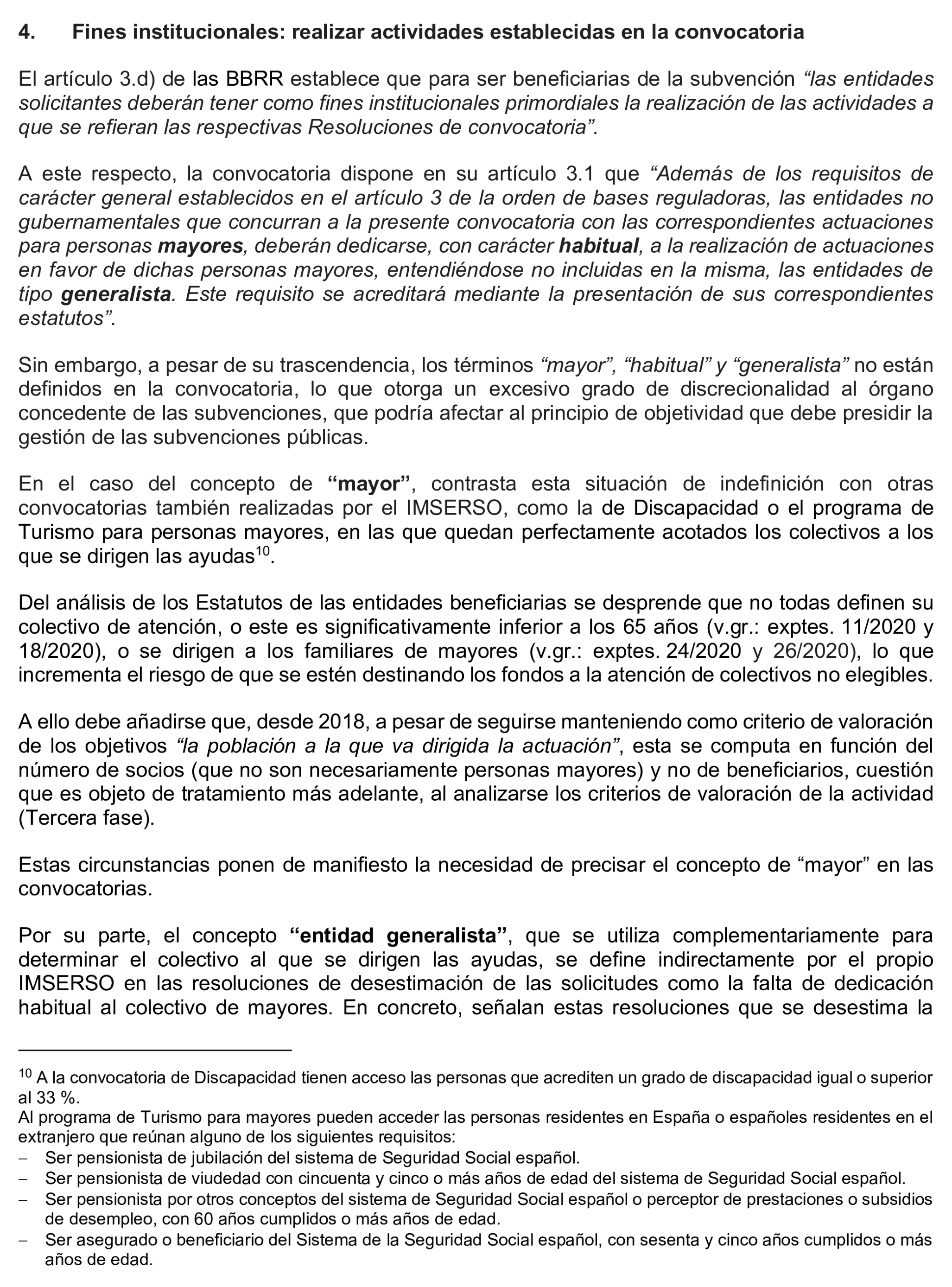 Imagen del artículo Resolución de 17 de septiembre de 2024, aprobada por la Comisión Mixta para las Relaciones con el Tribunal de Cuentas, en relación con el Informe de fiscalización de las subvenciones de régimen general concedidas por el Instituto de Mayores y Servicios Sociales en el área de atención a mayores, ejercicio 2020.